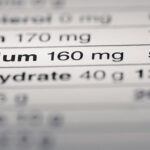 Potassium vitamin bottle with label